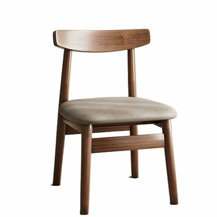 LXXSH Wood Dining Chairs Hotel Lounge Dining Stool Living Room Kitchen Home Furniture