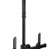 Mount-It! TV Ceiling Mount Bracket, Adjustable Height Full Motion 360 Deg Rotation Tilting Swiveling for Flat Panel LCD LED OLED Plasma TVs, Fits