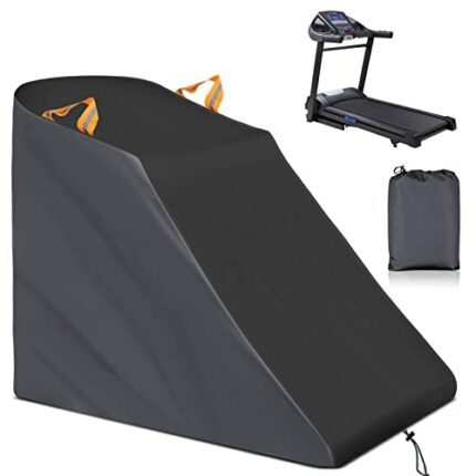 XYZCTEM Treadmill Cover Waterproof Dustproof Running Machine Cover Exercise Workout Equipment Protective with Windproof Drawstring and Air Vents