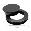 Umbrella Hole Ring Set, 1 Set Table Insert Parasol Hole Ring Plug & Cap, Umbrella Thicker Hole Ring Plug Set for Garden Deck (1.85in)