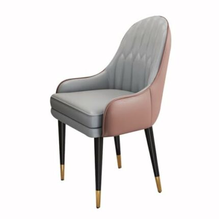 RILOOP Micro Fiber Leather Kitchen Dining Chairs Modern Simplicity Bedroom Marriage Room Balcony Sofa Chair Dressing Table Makeup Chair Living Ro