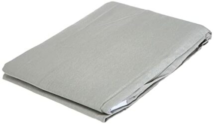 Today 576334 Cotton Bed Base Cover - Non-Woven Fabric/Polypropylene, Cotton, Zinc, 160x200 cm