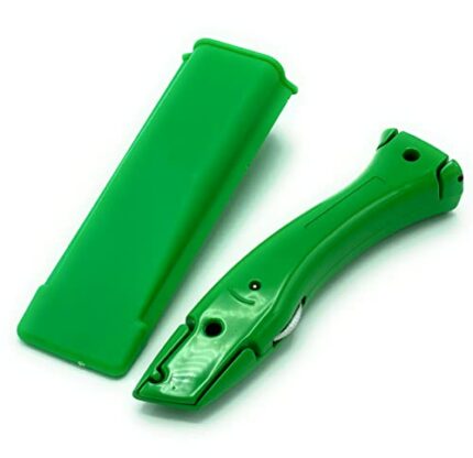 CCA Green Carpet Fitter Dolphin Trimming Utility Knife (No Blades)