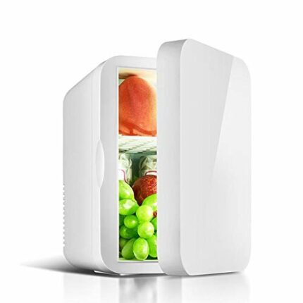 SDFGH Mini Refrigerator Air Conditione Car Refrigerator Single Door Car Home Dual-Use Thermoelectric Mini Fridge Cooler Warmer