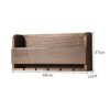 wine rack Solid Wood Wine Rack, Wall Living Room Shelf, Stemware Wine Glass Rack, Modern Minimalist Living Room Dining Room Decoration Rack， Rust