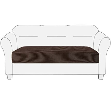 PBIEHSR Stretch Sofa Seat Cushion Covers Slipcovers, 1 Piece Sofa Couch Cushion Seat Armchair Loveseat Recliner Chair Covers Slipcovers Protector