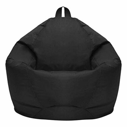 MOVKZACV Bean Bag Chair Cover Only Without Filling,Gamer Recliner Cover - 70x 80cm(28 * 32inch), Washable Oxford fabric, Sturdy Zipper Beanbag Ca