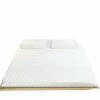 TBIIEXFL Natural Latex Memory Foam Filling Mixed Mattress 8cm Tatami King Queen Full Size Keep Warm Winter Comfortable Cushion (Color : Gray, Siz