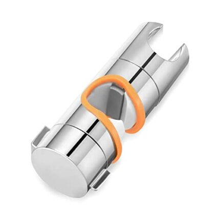 Hand Shower Bracket Replacement, Adjustable Shower Head for Slide Bar Shower Head Holders Adjustable Replacement Shower Holder for Slide Bar 19-2