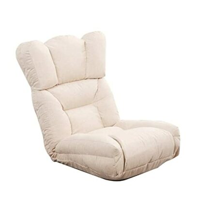 ZCMEB Adjustable Gaming Chair Bedroom Living Room Furniture Back Support Foldable Leisure Chair Floor Folding