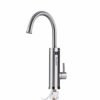 Pudin,220V Electric Instant Heater Tap,Supply Hot and Cold Water,Stainless Hot Water Kitchen Tap with LED Digital Display for Home Facilities(Bri