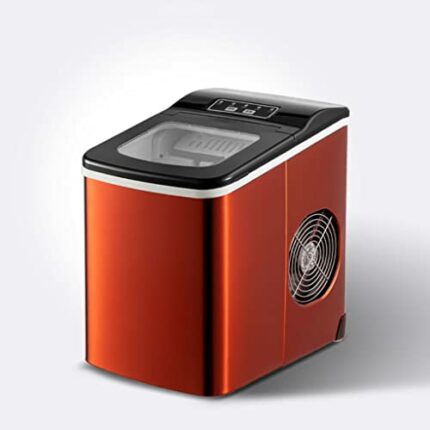 CHUNYU Ice Machine Stainless Steel Appearance Home Dormitory Small Automatic Ice Machine Countertop Ice Maker