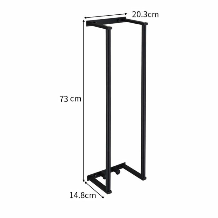 Bathroom Towel Rack for Rolled Towels, Wall Mounted Towel Storage Rack for Bathroom Organization, Stainless Steel Towel Storage Holder Can Holds