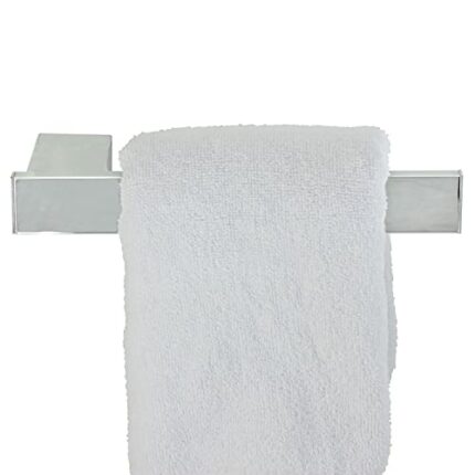 Bathroom Hand Towel Bar | Bathroom Fitting Accessories Set | Towel Bar Stainless Steel Chrome | Wall Mounted Bath Fittings (Edge Hand Towel Bar,