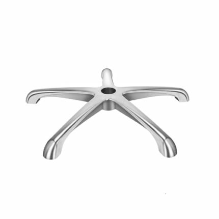 Kaleurrier Stool Base Only,Reinforced to Repair Salon Stool Office Stool,Sturdy Aluminum Leg Base for Swivel Stool,Heavy Duty 400 lbs Chair Base