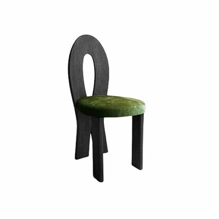 maozi Wood Dinning Chairs Backrest Stool Retro and Nostalgic Kitchen Furniture Chairs for Kitchen (Color : D, Size : Light Grey)
