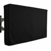 UCARE Outdoor TV Cover Waterproof UV Flat Screen Protection Cover for 22” to 75” TV Indoor Dust-proof Furniture Cover Fits Most Mounts and Bracke