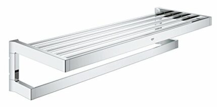 GROHE Selection | Bathroom Accessories | Cube Multi-towel Rack | Chrome | 40804000