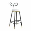 SDFGH Bar Stool Chairs High Chair Simple Wrought Iron Bar Chair Gold Stool Dining Chair Nordic Pub Accessories Leisure