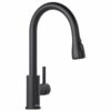 APPASO Kitchen Sink Mixer Taps with Pull Out Spray, Solid Stainless Steel Pull Out Kitchen Tap with 3 Modes, Brushed Nickel High Arch Single Hand