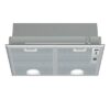 Bosch Serie 4 DHL555BLGB Canopy Cooker Hood, 53 cm, with Intensive Speed Setting, Silver metallic