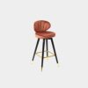 DINGZZ Bar Stool Nordic Minimalist Home Solid Wood High Stool Bar Stool Bar Chair Leisure Back Chair Stool