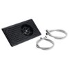 BVDSG Rinner Stainless Steel Bar Glass Pad Water Tank, Cup Washing Machine Washing Machine Cafe Restaurant Kitchen