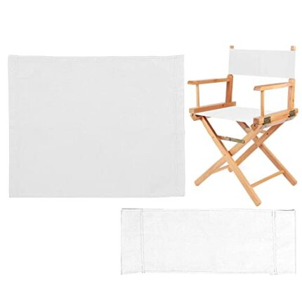 Powstro Directors Chair Covers, Durable Replacement Seat Cover for Directors Chair, Replacement Canvas Seat Covers
