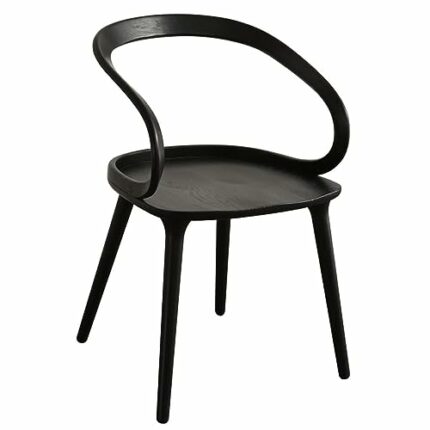 maozi Dining Chair Kitchen Office Chair Dining Lounge Decorated Living Room Chair (Color : D, Size : Light Grey)