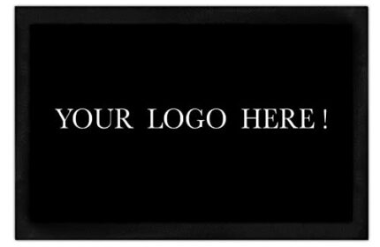 Personalised Any Logo Bar Runner Custom Text Beer Mat Distressed Home Pub Bar Drinks Accessories Gift For Him Novelty Father's Day Dad Man Cave G