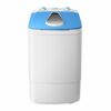 Washing Machines Portable Mini Washing Machine,Elution Integrated Blue Antibacterial Household Microwashing M(mini washing machine) (Black)