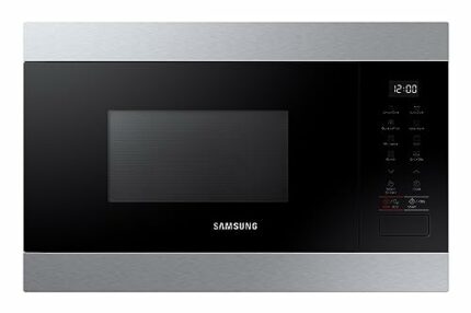 Samsung Built In Microwave, 850W, Capacity: 22 Litre, Colour: Silver, MG22M8274AT