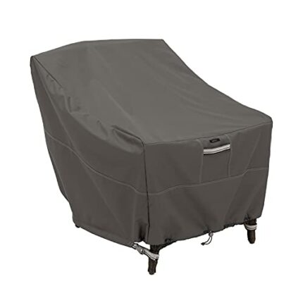 Classic Accessories Ravenna Garden Adirondack Chair Cover, Dark Taupe/Mushroom/Espresso (80cm)