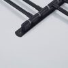 -Shelf,Towel Rack Bathroom Accessory Wall Mounted Towel Holder Swing Out Towel Bar Stainless Steel Bathroom Towel Rack 4-Bar Folding Arm Swivel H