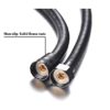 Black Shower Hose Stainless Steel Shower Bath Extension Replacement Part Bathroom 1.5m Flexible Hose Handheld Shower