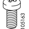 Spare Hardware Parts Bed Frame, Table, Daybed Frame, Drawer, Storage Screw (Replacement for IKEA Part #105163) (Pack of 8)