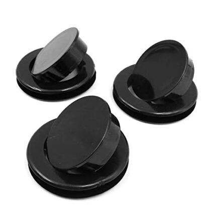 Shiwaki 3 Sets 2 Inch Patio Table Umbrella Hole Ring and Cap Set, Standard Size Umbrella Thicker Hole Ring Plug and Cap Set Table Umbrella Hole R