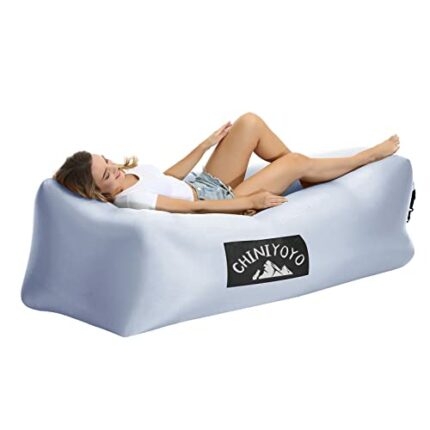 Chiniyoyo Inflatable Sofa, Inflatable Lounger Air Sofa Portable,Waterproof Anti-Air Leaking Design, Ideal Couch for Backyard Lakeside Beach Trave