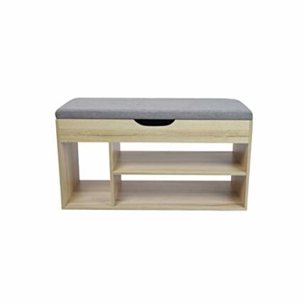 SDFGH Shoe Storage Stool Fashion Sofa Bench Change Shoe Bench Shoe Rack With Cushion Seat
