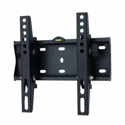 MAXXIVO Tilt TV Wall Mount Bracket for 17-43 inch TVs, MAX VESA 200 x 200mm and 66 lbs Load Capacity, Compatible with Single/8" Wood Studs, Space