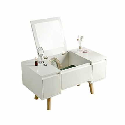 DINGZZ Dressing Table Bedroom Multi-function Net Red Dressing Table Small Mini Economy Tatami Dressing Table