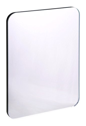 Tredoni Wall/Tile Mirror 13x18cm, 3M Adhesive Mirror - Small Stick-On Acrylic Mirror
