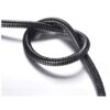 Black Shower Hose Stainless Steel Shower Bath Extension Replacement Part Bathroom 1.5m Flexible Hose Handheld Shower