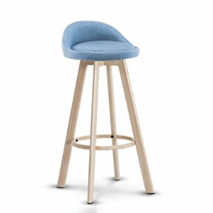 DINGZZ FurnitureR Bar Chair Pub Bar Height Barstool Industrial Dining Bar Stools Chairs for Coffee Shop, Bar, Home Balcony-White (Color : White-s