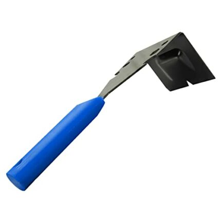 MANUFORE Trim Puller Pry Bar with Silicone Handle and 1050 Steel Multi-Tool Heavy Duty Tile Removal Tool for Removing Wood Floor, Baseboard, Door