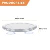 Uonlytech Magnifying Makeup Mirror with 3 Suction Cups, 20x Magnifying Mirror Magnifying Cosmetic Mirror White Frame for Travel Home Makeup