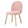 WALNUT Dining Chairs Kitchen Chairs Modern Dining Room Side Chairs with Fabric Cushion Seat Back, Mid Century Living Room Chairs