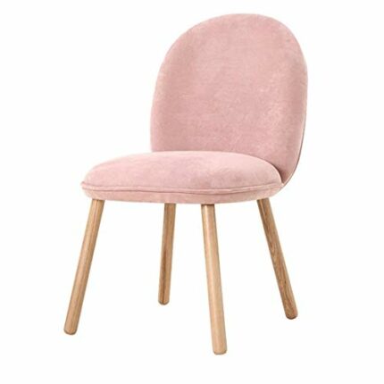 WALNUT Dining Chairs Kitchen Chairs Modern Dining Room Side Chairs with Fabric Cushion Seat Back, Mid Century Living Room Chairs