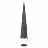 ULTCOVER Patio Umbrella Cover - 600D Waterproof Outdoor Offset Banana Style Umbrella Cover - Fits Cantilever Offset Umbrella 12-14 Feet, Black