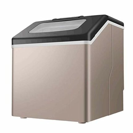 QUIM Countertop Ice Maker，12 ice Cubes Ready in 7-15 Minutes，2.2 Liter Water Tank and Ice Scoop,Ice Maker Machine for Home Use